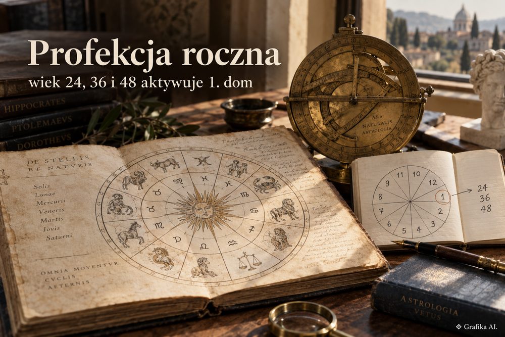 Profekcja roczna w astrologii hellenistycznej – pierwszy dom i władca roku